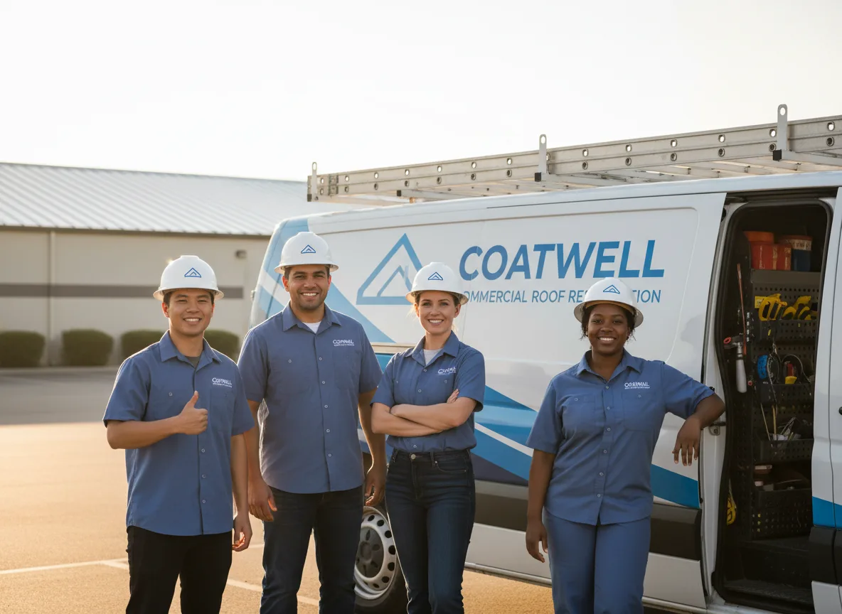 Commercial roof coating company in Rome, GA